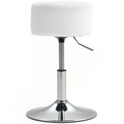 Sgabello da Cucina Regolabile in Altezza ¨C zephmum ¨C Bianco 52-66 cm
