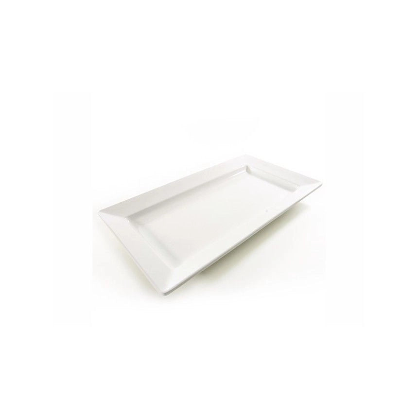 EFAY 93 Dido Vassoio Rettangolare in Melamina BPA-free Resistente da -20°C a 70°C Lavabile in Lavastoviglie colore Bianco