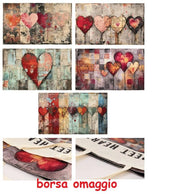 1 Pezzo Tappeto Zerbino Antiscivolo Digital + Borsa Omaggio 45 x 75 cm 5 Decori