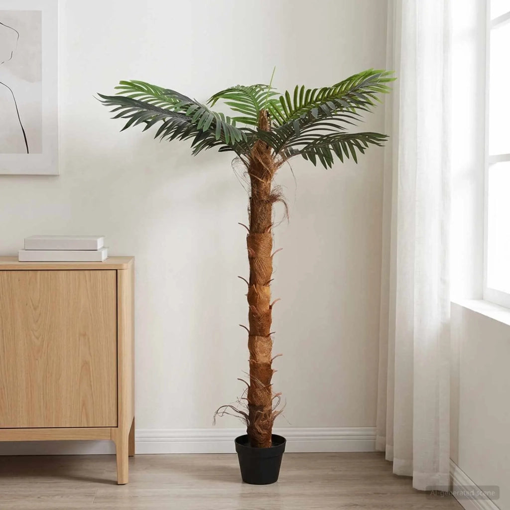 Albero di Cocuspalm Artificiale Verde 70 x 18 x 140 cm 42042065