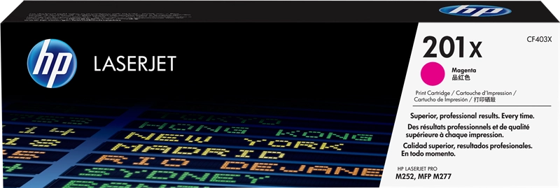 HP Cartuccia Toner originale magenta ad alta capacità LaserJet 201X