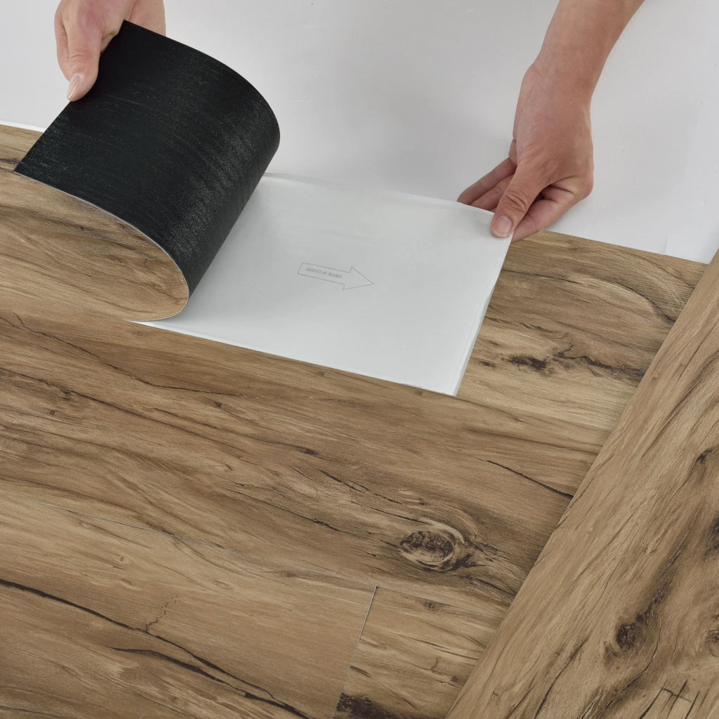 Pavimento in vinile PVC autoadesivo 7 pezzi 0,975 m² rovere nordico 03_0007242
