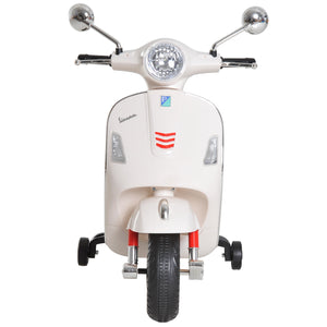 Moto Elettrica per Bambini Piaggio Vespa GTS 6V Bianco