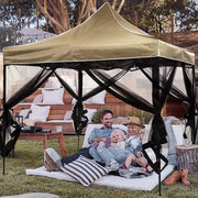 Reticolo di protezione universale per tetto - schermi visivi 4 pezzi con chiusura a raso - nero - 36 m x 36 m