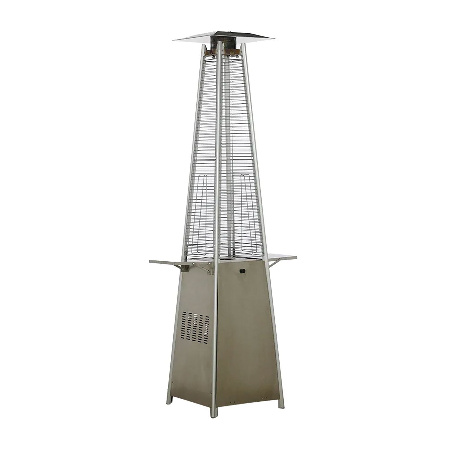 Tavolo Accessorio per Stufa a Fungo Pyramid 29,5x25 cm in Acciaio Acciaio
