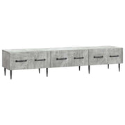 Mobile TV con cassetto Grigio Cemento 147 x 34,5 x 30 cm