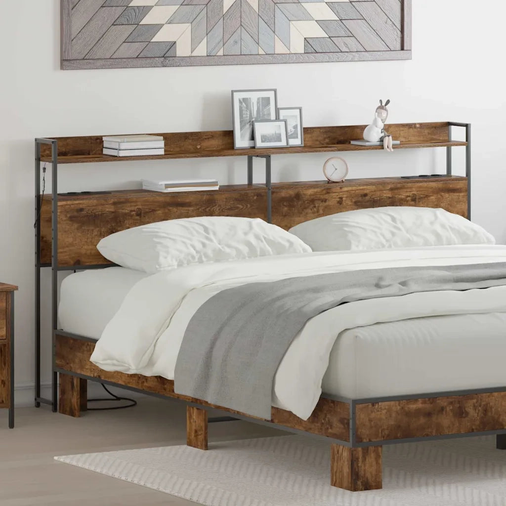 Testiera | Testata contenitore Rovere fumo Legno multistrato