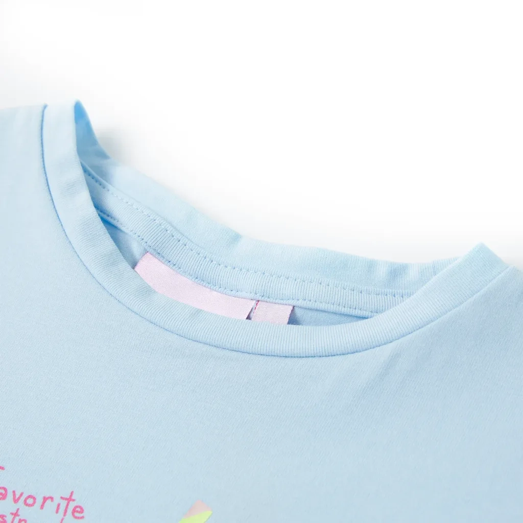 Maglietta da Bambina Blu Tenue 140 11273