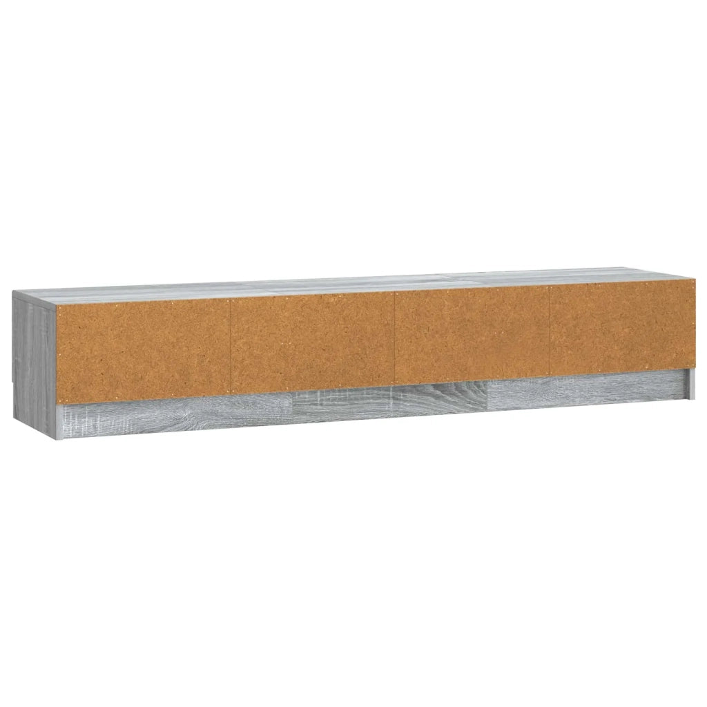 Mobile TV Grigio Sonoma 147 x 34,5 x 27 cm Legno ingegnerizzato