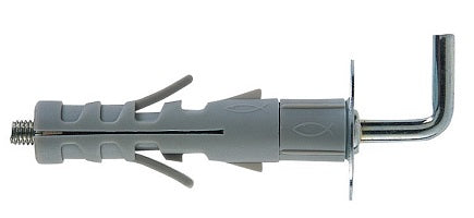 TASSELLO NYLON SB 12 L 2 MM.12X57 C/GANCIO MEDIO ART.500372 confezione da PEZZI 50