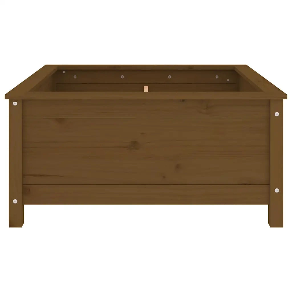 Fioriera da Giardino Ambra 82,5x82,5x39 cm Legno Massello Pino 825299