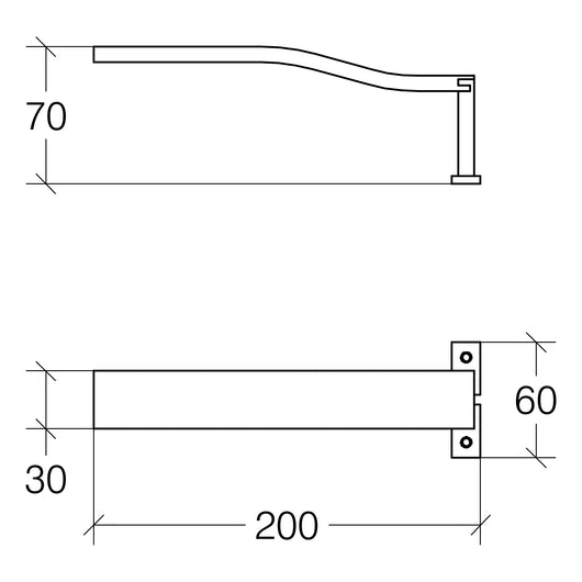 Lineabeta - Lampada Led A Specchio Ciari sagomata L.3 cm