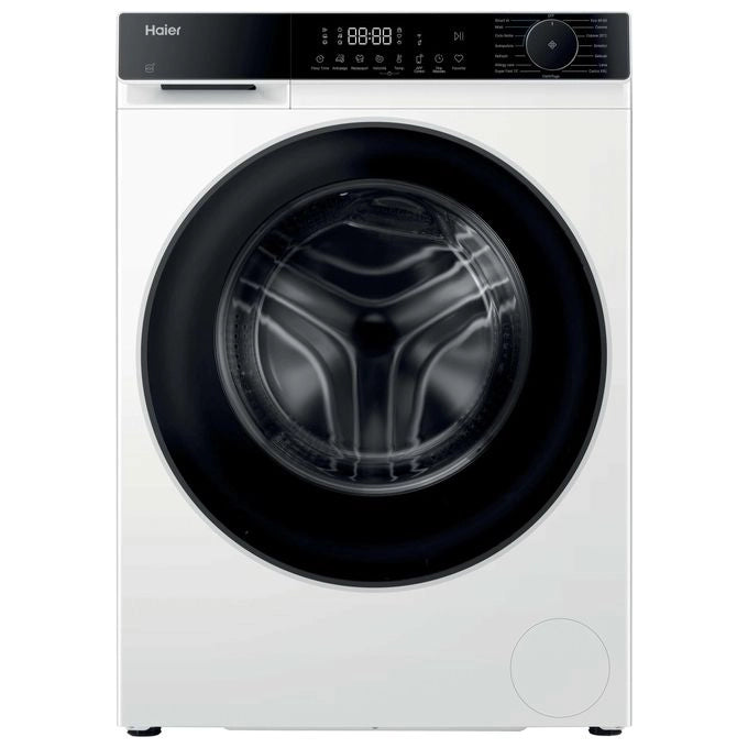 Haier X Series 5, Lavatrice Slim 7 KG, 20% più efficente della classe A, 1400 giri, Bianco, AI PowerDrive, Vapore, Wi-Fi, Smart AI, Super Fast 15', HW70-BP14357TUIT
