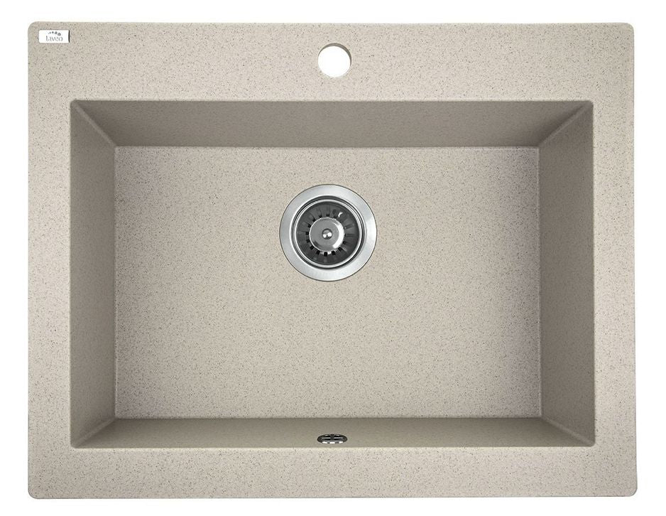 Lavello a Vasca Singola con Flangia Visibile– Eleganza e Funzionalità per la Tua Cucina