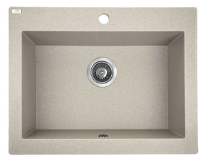 Lavello a Vasca Singola con Flangia Visibile– Eleganza e Funzionalità per la Tua Cucina