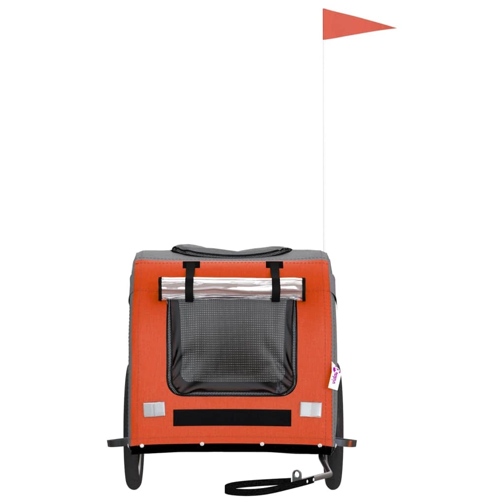 Rimorchio/carrello per animali domestici arancione 02_0044333