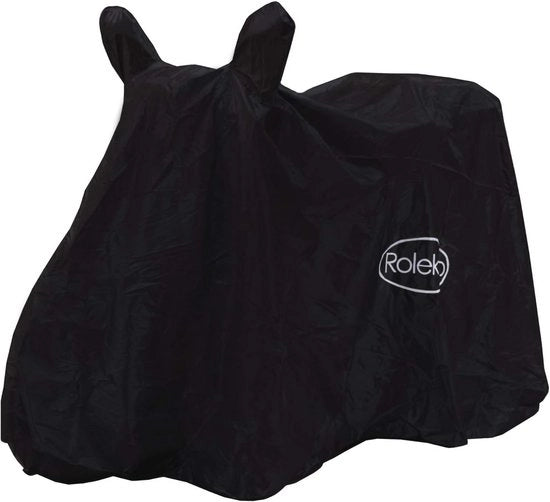Scooter Elettrico Impermeabile 180x100x110 cm - Copricapo con Telaio 210D Oxford - Protezione da Maltempo Nero