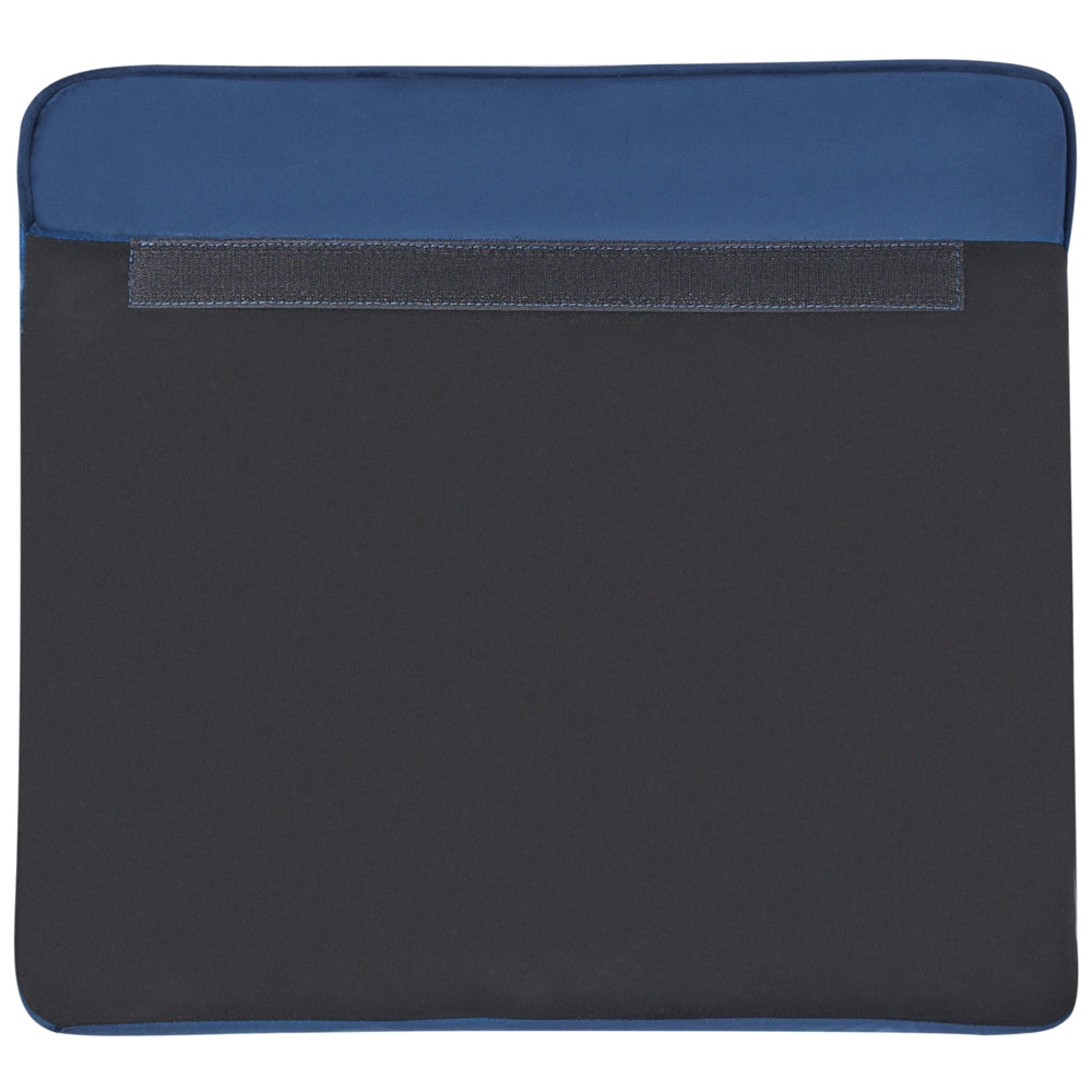 Poltrona Chesterfield Rivestimento in Tessuto Velluto Blu Gambe in Legno Scuro Contemporaneo