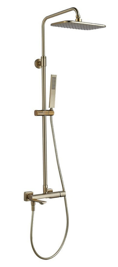 Colonna doccia con rubinetto – Oro Champagne