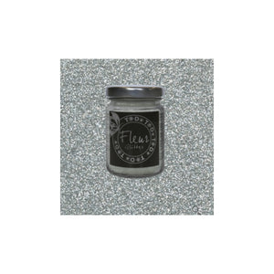 GLITTER DECORATIVO 90 GRAMMI COLORE SILVER