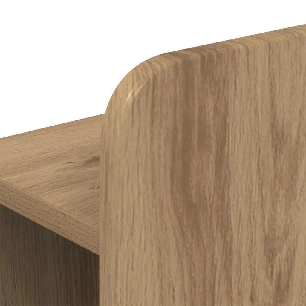Struttura del letto con stoccaggio e testata Rovere Artigianale 3445801