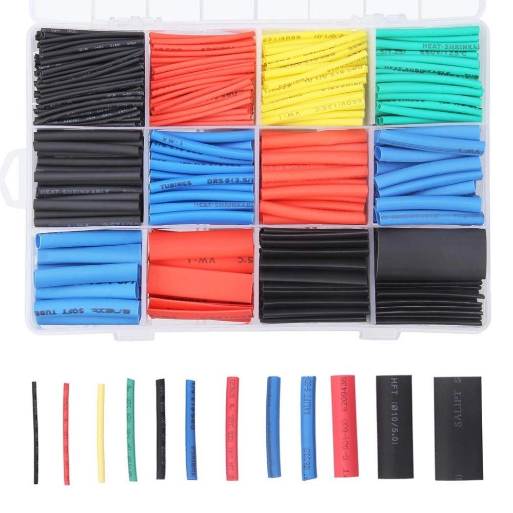 Trade Shop - 127 Guaine Guaina Termorestringenti Termoretraibile Termoretrattile Assortite -