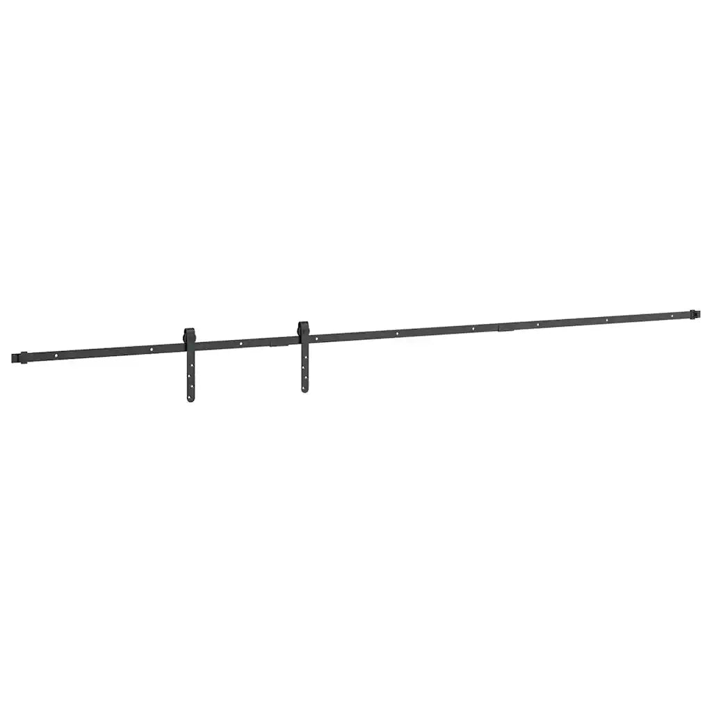 vidaXL Kit Anta Scorrevole Armadio in Acciaio al Carbonio 244 cm