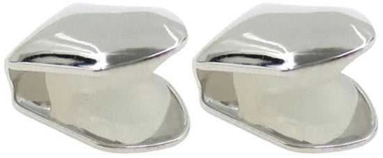 Accessori di Halloween - Finte Denti - 2 Pezzi - Accessori per Costume - Prop Cosplay - Denti Brillanti
