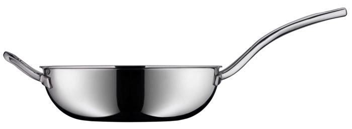 WMF 17.5653.6411 Profi Resist Wok Diametro 28 cm Rivestimento PermaDur Acciaio inox colore Acciaio inox