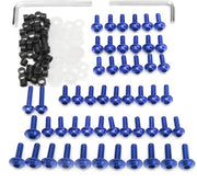 Set di viti Bevite - Viti M5/M6 - Anelli in nylon - Colonne in plastica - Inclusi chiavi - Kit di fissaggio per Yamaha YZF R6 1999-2002