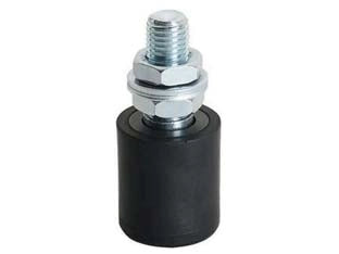 OLIVA PER CANCELLO IN NYLON NERO ART.453S- - mm.40x45h. - 6 pezzi COMBI
