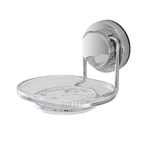 Porta Saponetta da Bagno con Ventosa in Acciaio Dinamik