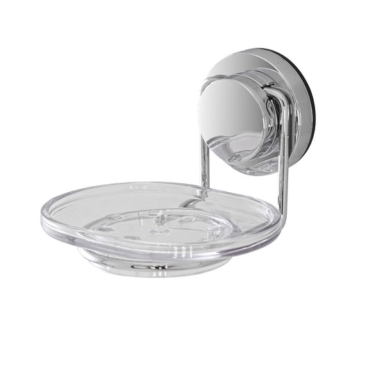 Porta Saponetta da Bagno con Ventosa in Acciaio Dinamik