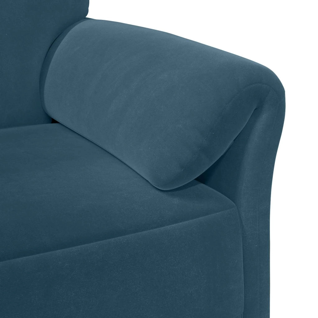 Set di divani 2 pz Blu Velluto 3424894