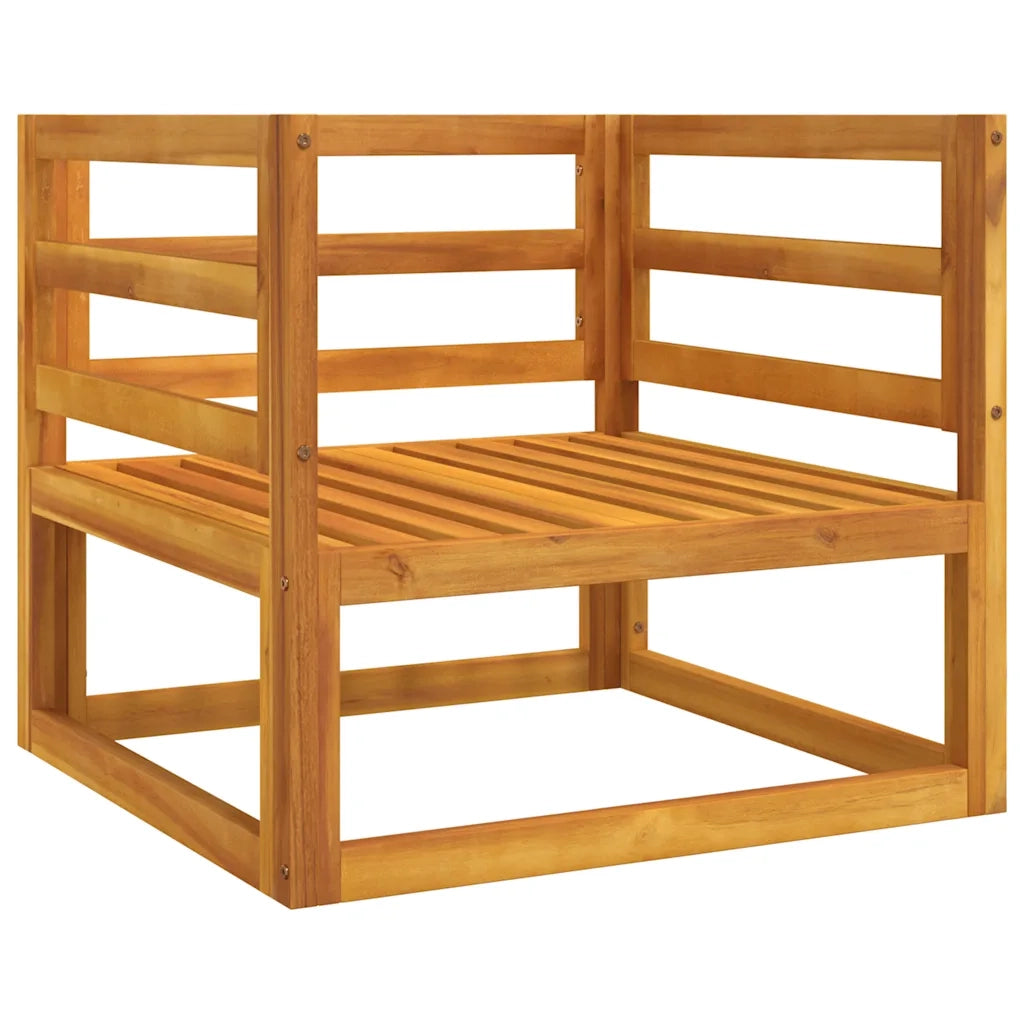Poltrona da Giardino con Cuscini Tortora Legno Massello Acacia 360007