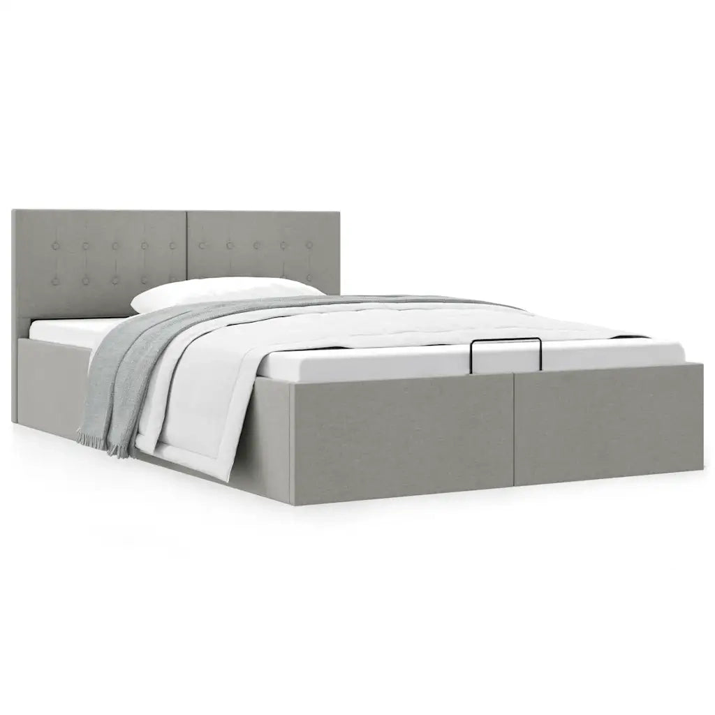 Giroletto Idraulico Contenitore Grigio Chiaro Tessuto 140x200cm 285579