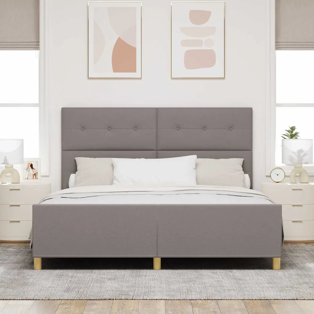 Struttura del letto con testiera Talpa 180 x 200 cm Tessuto 3344750