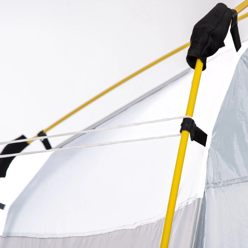 Tenda a cupola per 4 persone; leggera; stabile; impermeabile; UV 50+ Tenda da campeggio con finestra a gancio; tenda familiare con teli da terra e colonna d'acqua da 1000mm per campeggio; Viaggio Giardino trekking