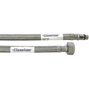 FLESSIBILE INOX PER RUBINETTERIE MONOCOMANDO- F 1/2 x M12 cm. 40- DH- pezzi 1