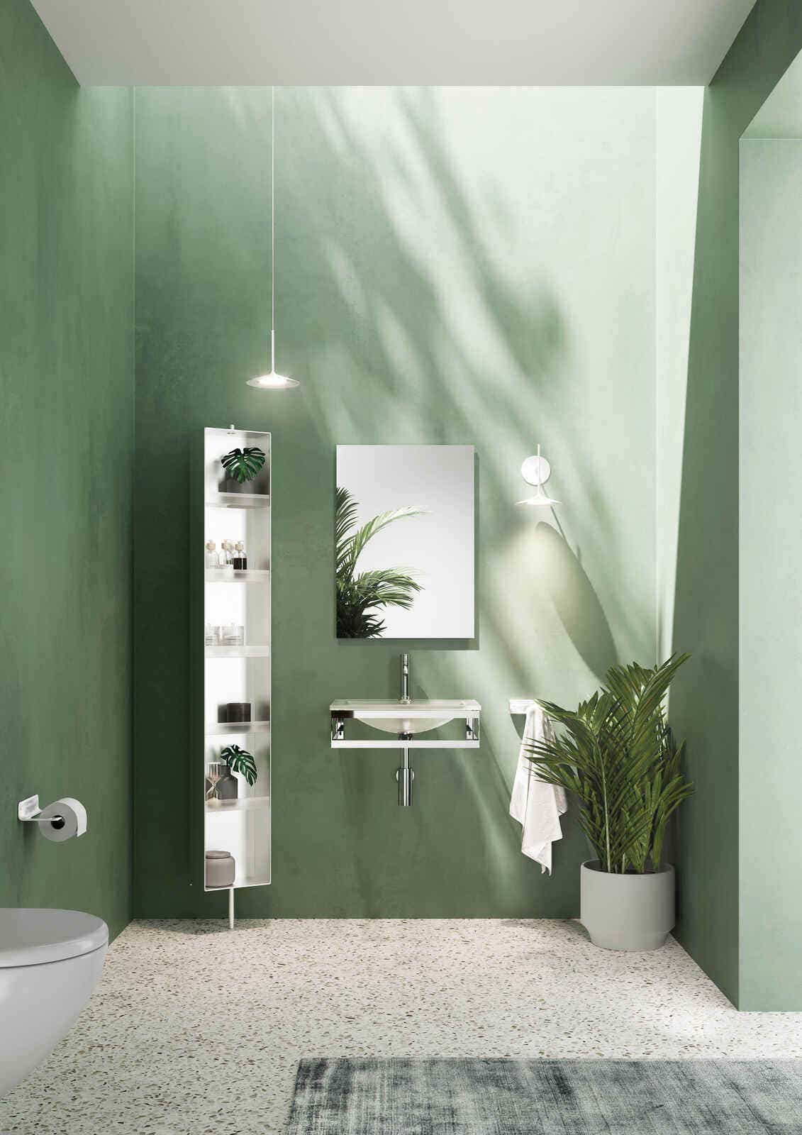 Lineabeta - Lampada applique LED 3000k reversibile Ciari in alluminio bianco