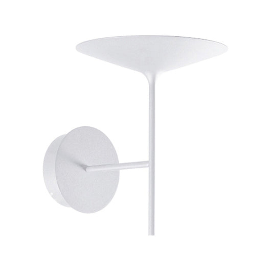 Lineabeta - Lampada applique LED 3000k reversibile Ciari in alluminio bianco