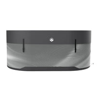 Piscina in Drop Stitch per Bagni di Ghiaccio 170x92x67A cm NetSpa Jarvi Grigio