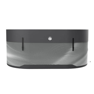 Piscina in Drop Stitch per Bagni di Ghiaccio 170x92x67A cm NetSpa Jarvi Grigio