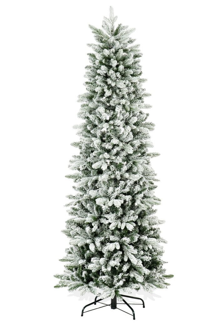 Albero di Natale Enea Innevato 210 cm