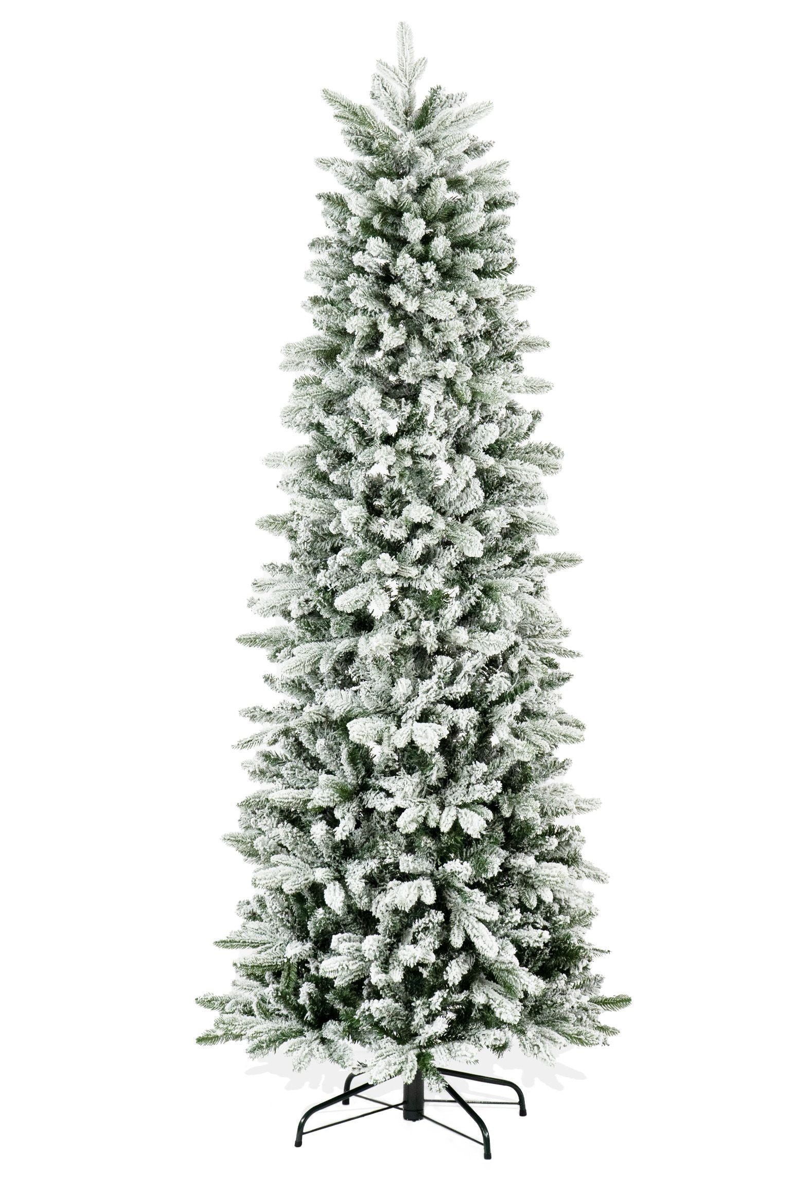 Albero di Natale Enea Innevato 210 cm