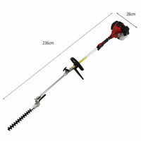 Decespugliatore a Scoppio 2 Tempi 52cc Multiuso 5 in 1 con Accessori di Sicurezza