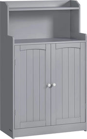 Cassettiere per bagno - Mobili per la conservazione dello spazio - Cassettiera - Risparmio di spazio - 30 x 60 x 100 cm - Grigio