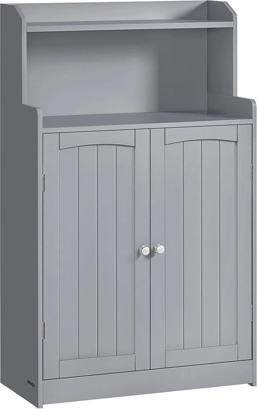 Cassettiere per bagno - Mobili per la conservazione dello spazio - Cassettiera - Risparmio di spazio - 30 x 60 x 100 cm - Grigio