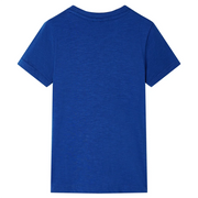 Maglietta per Bambini Blu Scuro 128