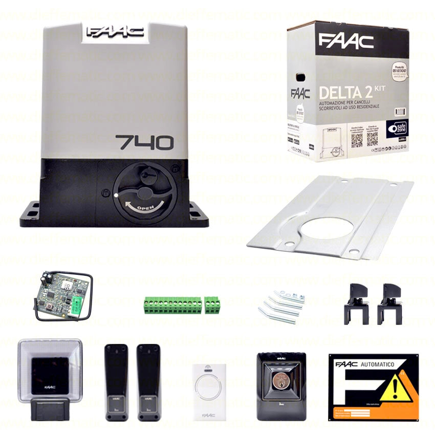 DELTA 2 KIT STARTBOX FAAC 10563093 RICAMBIO ORIGINALE GARANZIA AUTOMAZIONE NUOVO